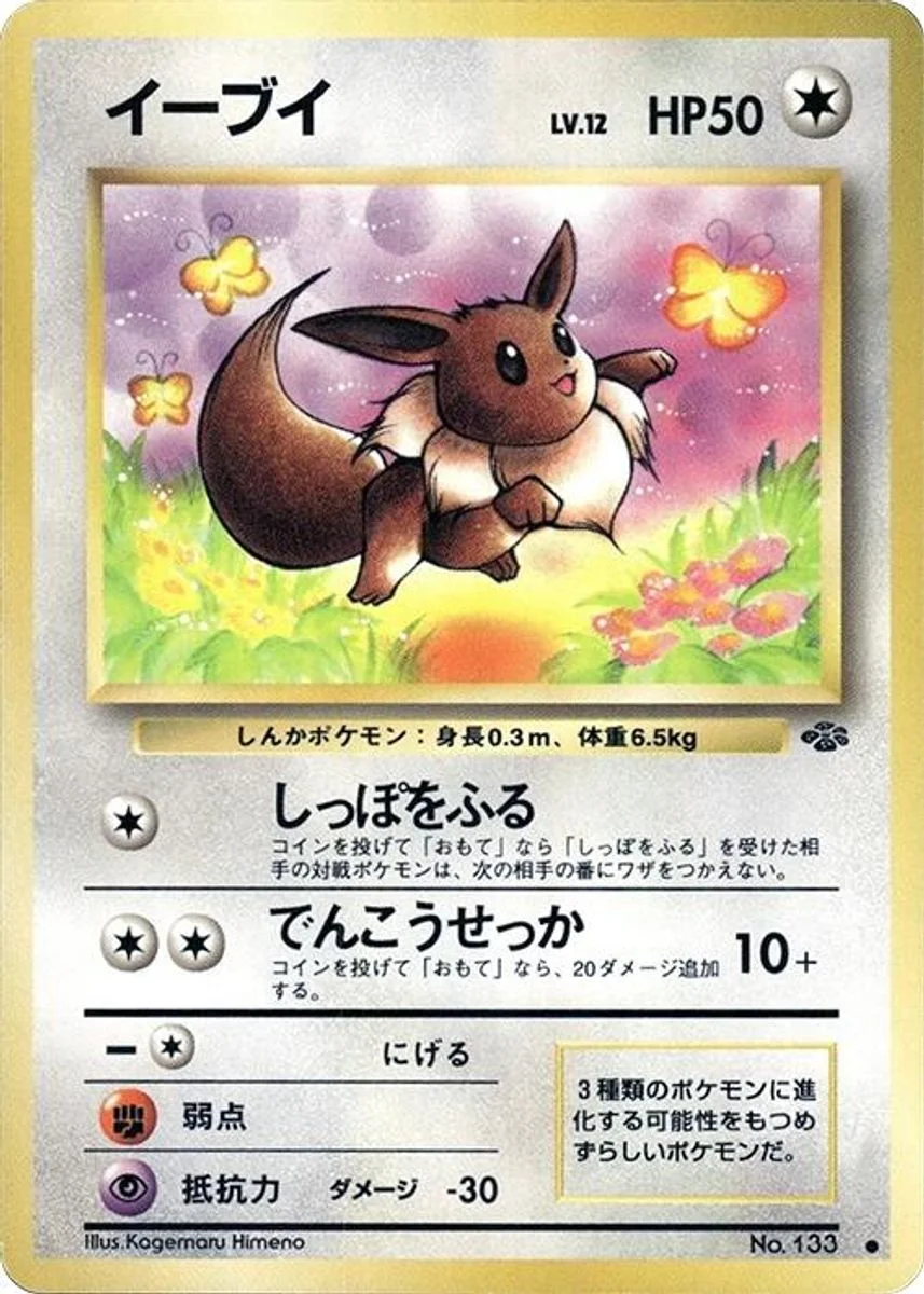 Eevee 「POKEMON_JUNGLE No. 037」「JP」